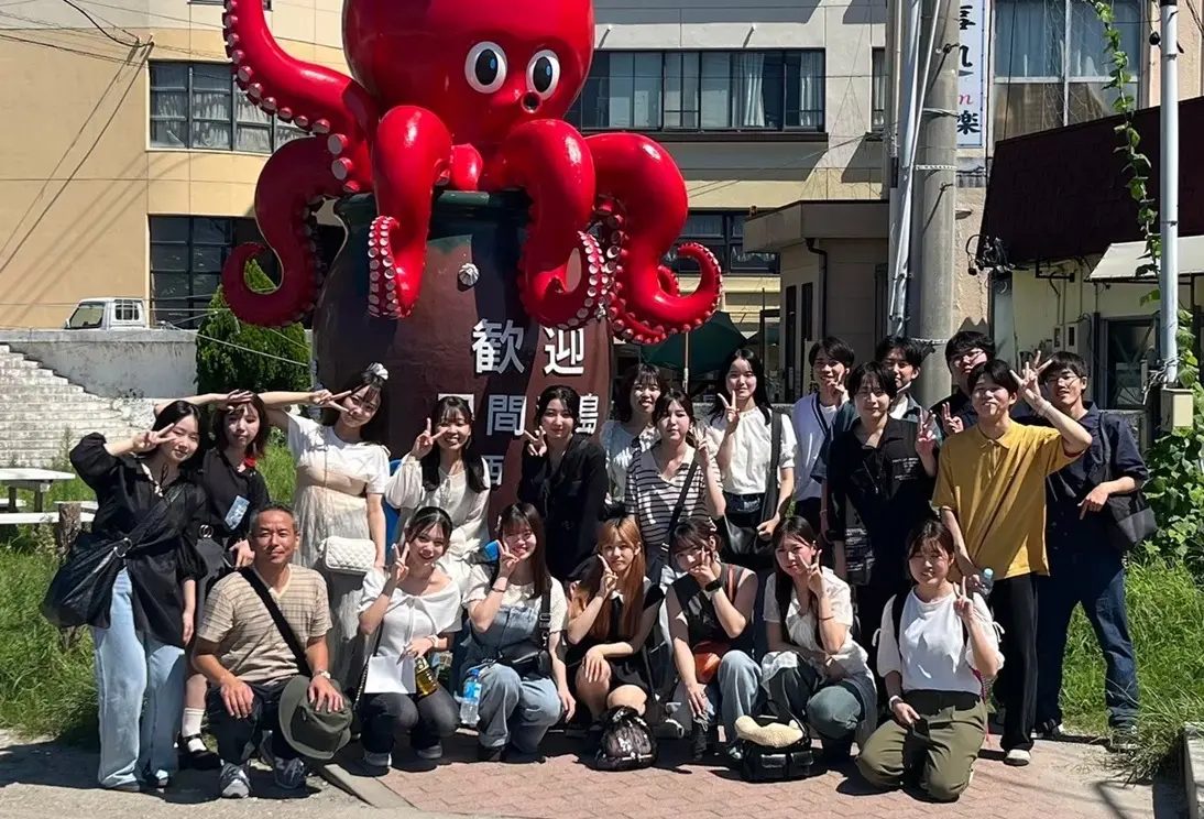 ゼミ合宿（日間賀島にて）